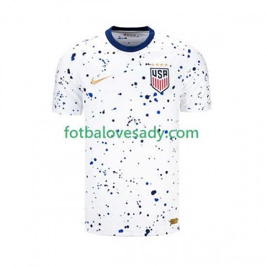 Spojené Státy Americké 2023 Muži Fotbalový dres Domácí Krátký rukáv
