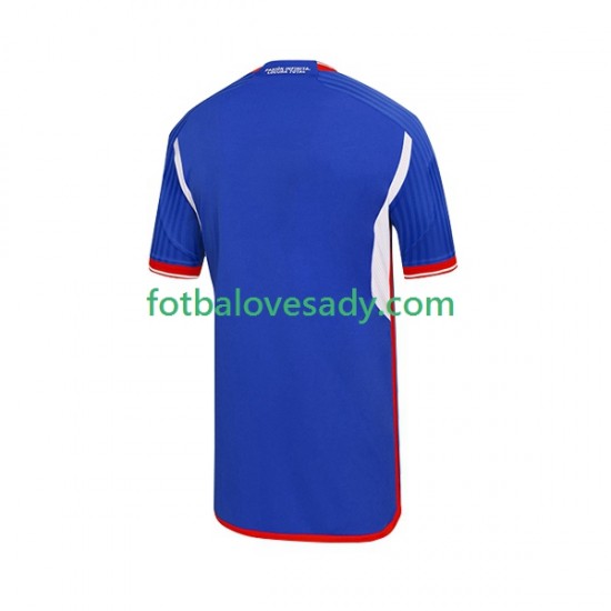 Universidad de Chile 2023 Muži Fotbalový dres Domácí Krátký rukáv