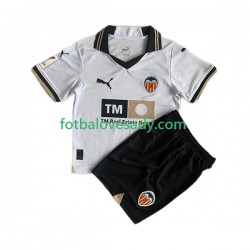 Valencia CF Děti Fotbalový dres Domácí 2023-2024 Krátký rukáv