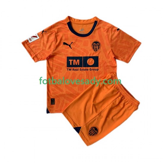 Valencia CF Děti Fotbalový dres Třetí 2023-2024 Krátký rukáv