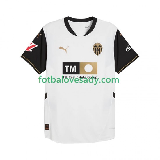 Valencia CF Muži Fotbalový dres Domácí 2024-2025 Krátký rukáv