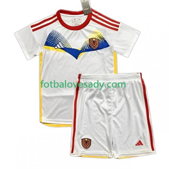 Venezuela Copa America 2024 Děti Fotbalový dres Venkovní Krátký rukáv