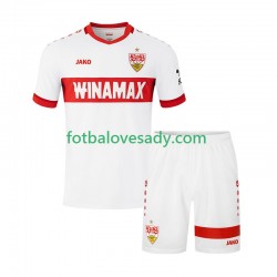 VfB Stuttgart Děti Fotbalový dres Domácí 2024-2025 Krátký rukáv