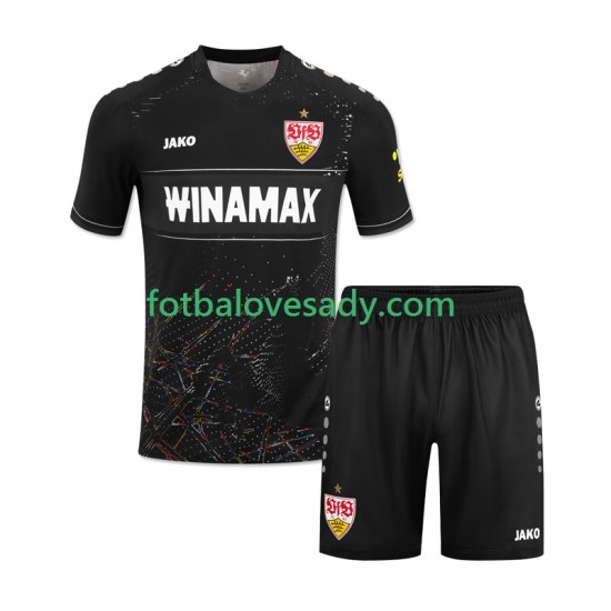 VfB Stuttgart Děti Fotbalový dres Třetí 2024-2025 Krátký rukáv