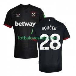 West Ham United SOUCEK 28 Muži Fotbalový dres Venkovní 2024-2025 Krátký rukáv