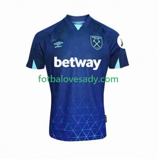 West Ham United Muži Fotbalový dres Třetí 2023-2024 Krátký rukáv