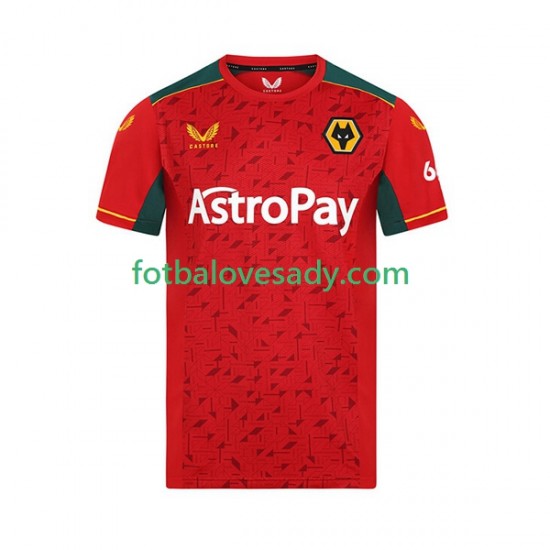 Wolverhampton Wanderers Muži Fotbalový dres Venkovní 2023-2024 Krátký rukáv