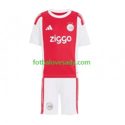 AFC Ajax Děti Fotbalový dres Domácí 2026-2027 Krátký rukáv