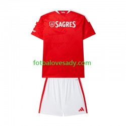 Benfica Děti Fotbalový dres Domácí 2026-2027 Krátký rukáv