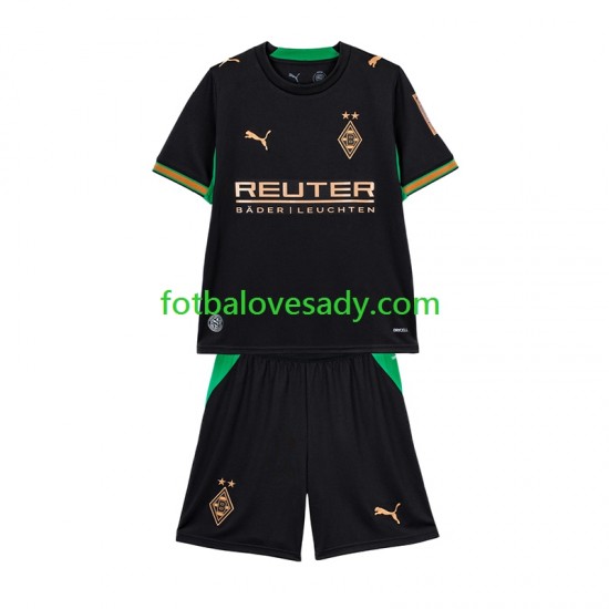 Borussia Mönchengladbach Děti Fotbalový dres Venkovní 2026-2027 Krátký rukáv