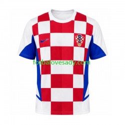 Chorvatsko Retro 2002 Muži Fotbalový dres Domácí Krátký rukáv