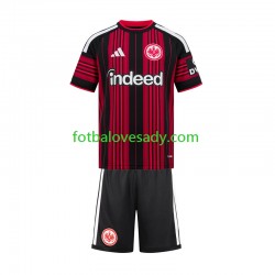 Eintracht Frankfurt Děti Fotbalový dres Domácí 2026-2027 Krátký rukáv