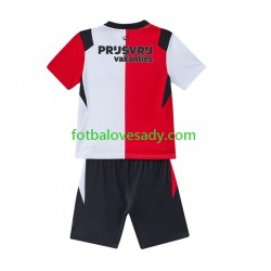 Feyenoord Rotterdam Děti Fotbalový dres Domácí 2026-2027 Krátký rukáv