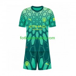 Manchester City Brankář Děti Fotbalový dres Domácí 2026-2027 Krátký rukáv