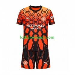Manchester City Brankář Děti Fotbalový dres Třetí 2026-2027 Krátký rukáv