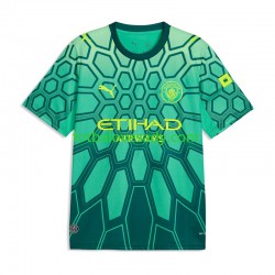 Manchester City Brankář Muži Fotbalový dres Domácí 2026-2027 Krátký rukáv