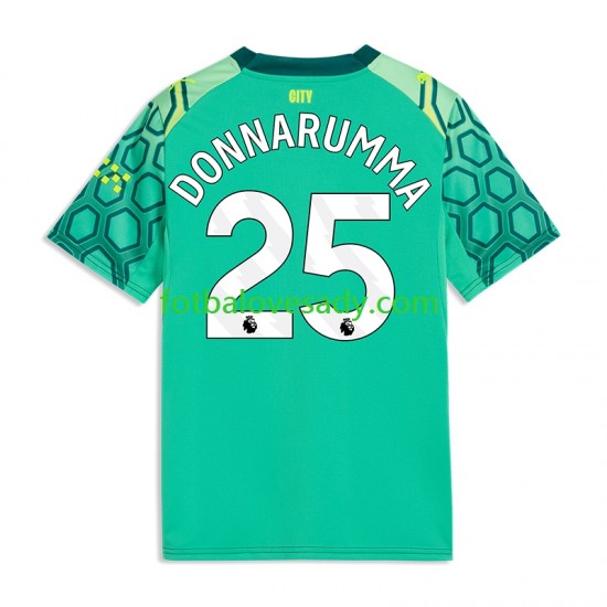 Manchester City Brankář Gianluigi Donnarumma 25 Muži Fotbalový dres Domácí 2026-2027 Krátký rukáv