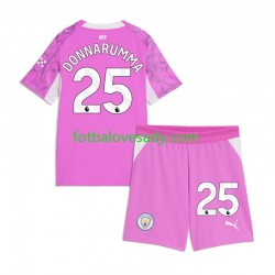 Manchester City Brankář Gianluigi Donnarumma Děti Fotbalový dres Venkovní 2026-2027 Krátký rukáv