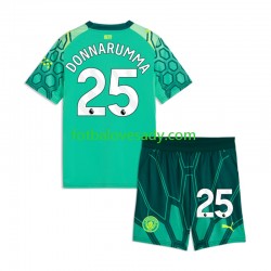 Manchester City Brankář Gianluigi Donnarumma Děti Fotbalový dres Domácí 2026-2027 Krátký rukáv