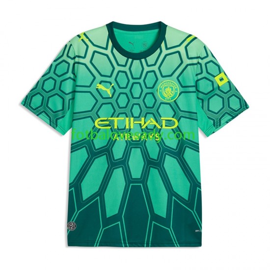 Manchester City Brankář Gianluigi Donnarumma Děti Fotbalový dres Domácí 2026-2027 Krátký rukáv