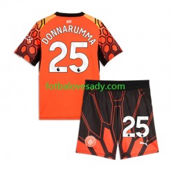 Manchester City Brankář Gianluigi Donnarumma Děti Fotbalový dres Třetí 2026-2027 Krátký rukáv