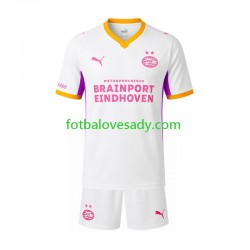 PSV Eindhoven Děti Fotbalový dres Venkovní 2026-2027 Krátký rukáv