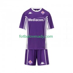 ACF Fiorentina Děti Fotbalový dres Domácí 2025-2026 Krátký rukáv