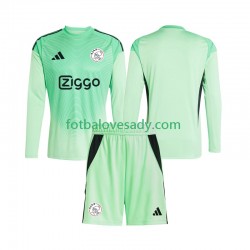 AFC Ajax Brankář Děti Fotbalový dres Domácí 2025-2026 Dlouhý rukáv