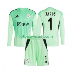 AFC Ajax Brankář Vitezslav Jaros 1 Děti Fotbalový dres Domácí 2025-2026 Dlouhý rukáv
