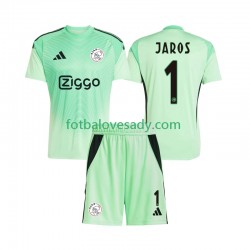 AFC Ajax Brankář Vitezslav Jaros 1 Děti Fotbalový dres Domácí 2025-2026 Krátký rukáv