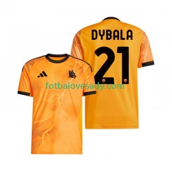 AS Řím Dybala 21 Muži Fotbalový dres Venkovní 2025-2026 Krátký rukáv