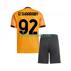 AS Řím Stephan El Shaarawy 92 Děti Fotbalový dres Venkovní 2025-2026 Krátký rukáv
