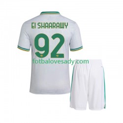 AS Řím Stephan El Shaarawy 92 Děti Fotbalový dres Třetí 2025-2026 Krátký rukáv