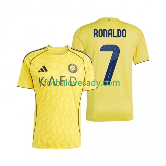 Al-Nassr Cristiano Ronaldo 7 Muži Fotbalový dres Domácí 2025-2026 Krátký rukáv