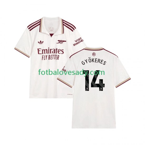 Arsenal Viktor Gyokeres 14 Muži Fotbalový dres Třetí 2025-2026 Krátký rukáv