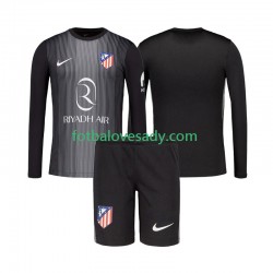 Atlético Madrid Brankář Děti Fotbalový dres Venkovní 2025-2026 Dlouhý rukáv