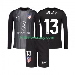Atlético Madrid Brankář Jan Oblak 13 Děti Fotbalový dres Venkovní 2025-2026 Dlouhý rukáv