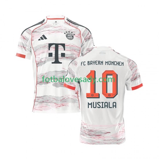 FC Bayern Mnichov Jamal Musiala 10 Muži Fotbalový dres Venkovní 2025-2026 Krátký rukáv