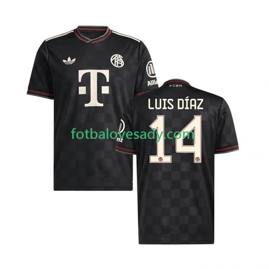 FC Bayern Mnichov Luis Diaz 14 Muži Fotbalový dres Třetí 2025-2026 Krátký rukáv