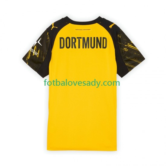 Borussia Dortmund Muži Fotbalový dres Domácí 2025-2026 Krátký rukáv