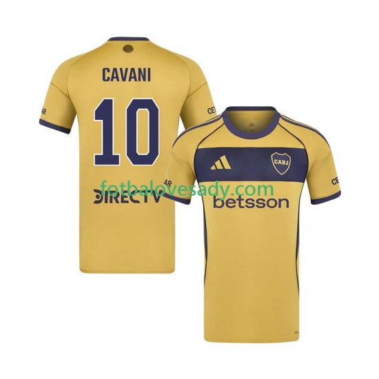 CA Boca Juniors Edinson Cavani 10 Muži Fotbalový dres Venkovní 2025-2026 Krátký rukáv