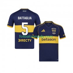 CA Boca Juniors Rodrigo Battaglia 5 Muži Fotbalový dres Domácí 2025-2026 Krátký rukáv