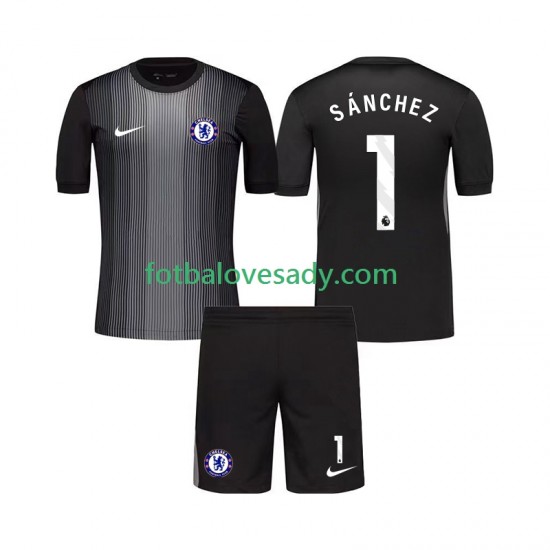 Chelsea Brankář Robert Sanchez 1 Děti Fotbalový dres Domácí 2025-2026 Krátký rukáv