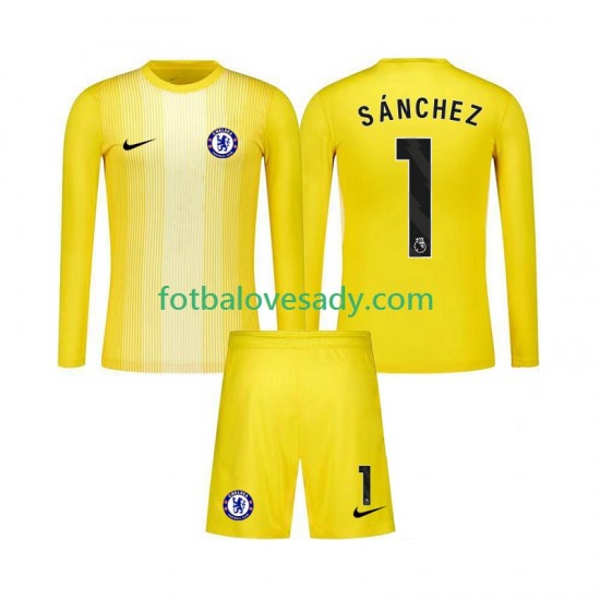 Chelsea Brankář Robert Sanchez 1 Děti Fotbalový dres Třetí 2025-2026 Dlouhý rukáv