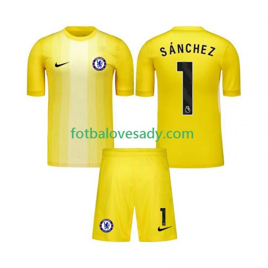 Chelsea Brankář Robert Sanchez 1 Děti Fotbalový dres Třetí 2025-2026 Krátký rukáv