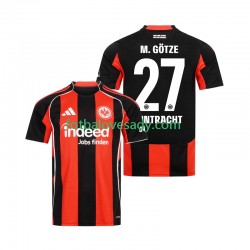 Eintracht Frankfurt Mario Gotze 27 Muži Fotbalový dres Domácí 2025-2026 Krátký rukáv