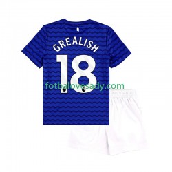 Everton Jack Grealish 18 Děti Fotbalový dres Domácí 2025-2026 Krátký rukáv