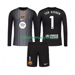 FC Barcelona Brankář Ter Stegen 1 Děti Fotbalový dres Třetí 2025-2026 Dlouhý rukáv