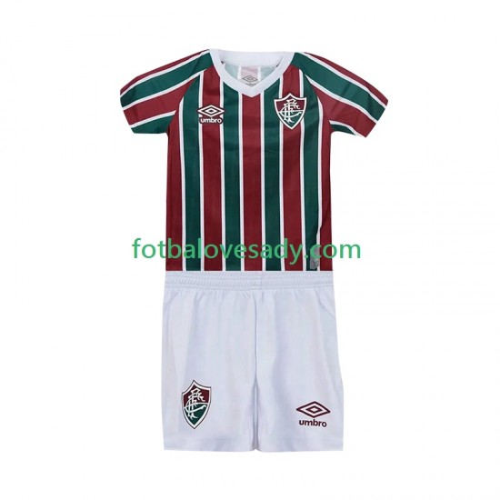 Fluminense Děti Fotbalový dres Domácí 2025-2026 Krátký rukáv
