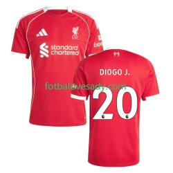 Liverpool Diogo Jota 20 Muži Fotbalový dres Domácí 2025-2026 Krátký rukáv